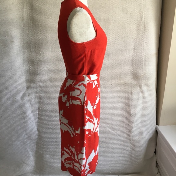 Prada S Vintage 2 Piece Set Red Top Skirt Dress - Picture 5 of 8